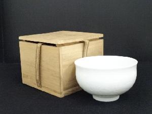 作家物　白磁茶碗（保護箱）